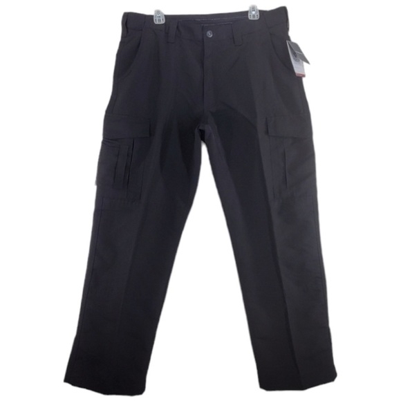 Propper Edgetec EMS Tactical Cargo Pant 16L 38x30 Black Straight Relaxed NWT New - Picture 2 of 16